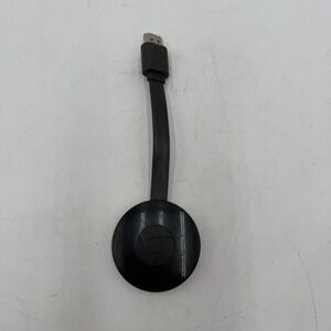 Google Chromecast Model NC2-6A5 HDMI Black 2nd Device Only